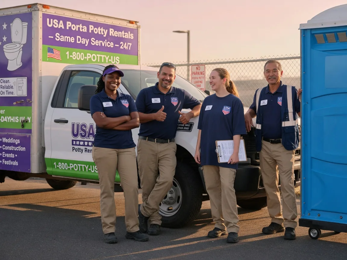 Porta Potty Rental company in Samoa, CA